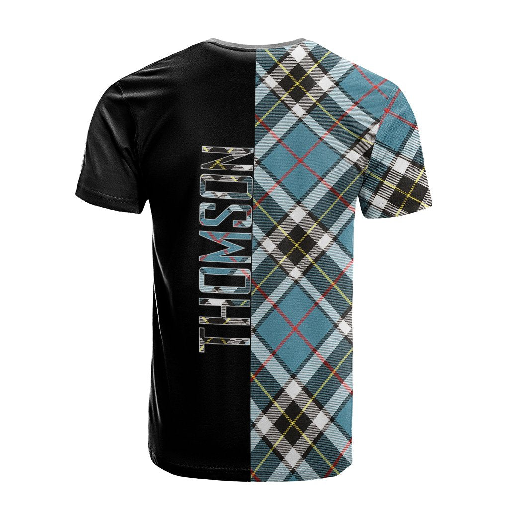 Thomson Tartan T-Shirt Half of Me - Cross Style