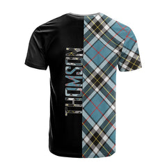 Thomson Tartan T-Shirt Half of Me - Cross Style