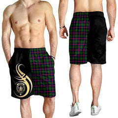 Urquhart Modern Tartan Crest Men's Short PM8