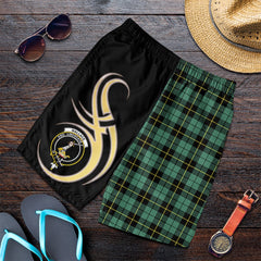Wallace Hunting Ancient Tartan Crest Men's Short PM8