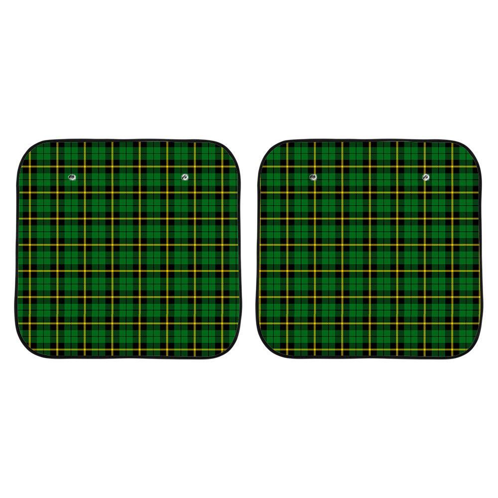 Wallace Hunting Green Tartan Car Sun Shade - 2 Pieces
