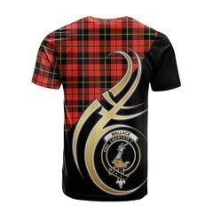 Wallace Hunting Red Tartan T-shirt - Believe In Me Style