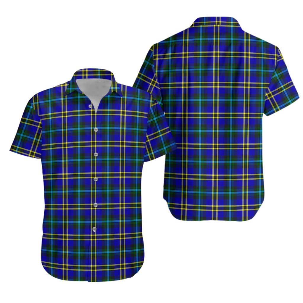 Weir Modern Tartan Hawaiian Shirt