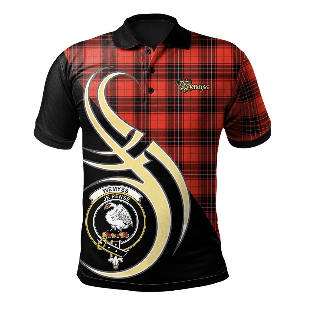 Wemyss Modern Tartan Polo Shirt - Believe In Me Style