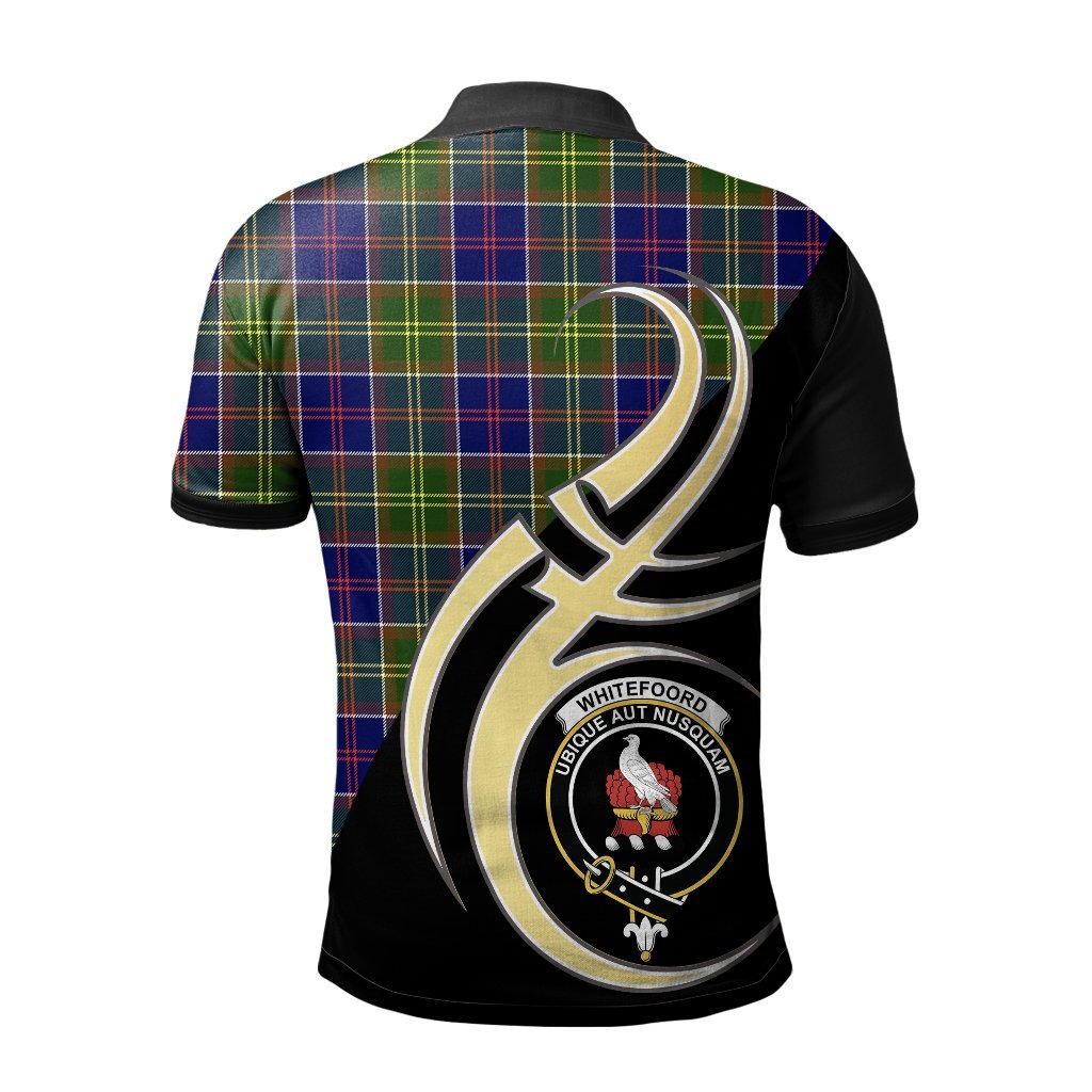 Whitefoord Modern Tartan Polo Shirt - Believe In Me Style