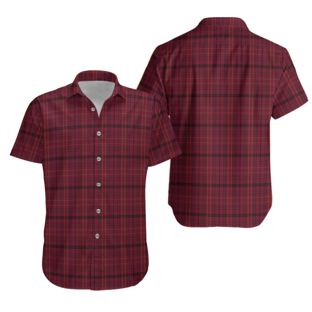 Williams of Wales Tartan Hawaiian Shirt