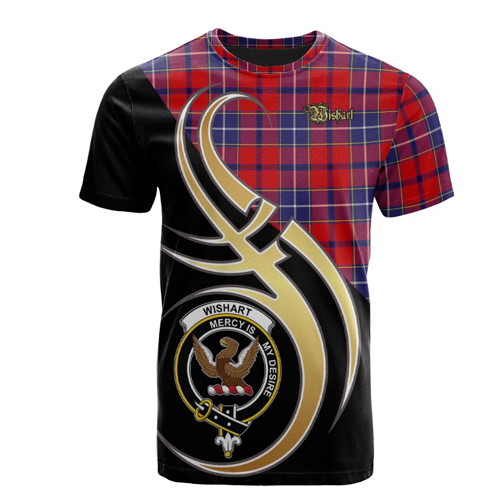 Wishart Dress Tartan T-shirt - Believe In Me Style