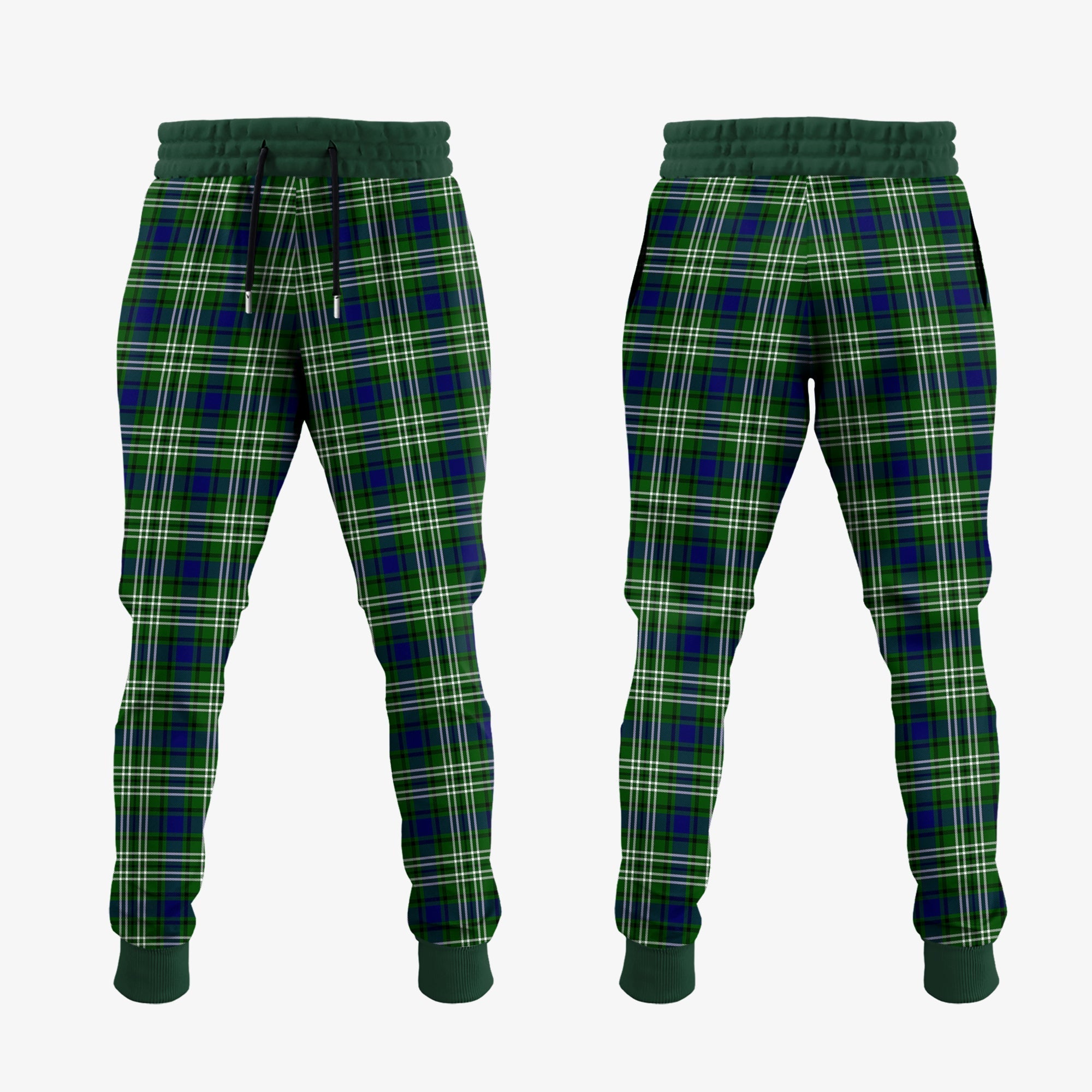 Blackadder Tartan Crest Jogger Sweatpants
