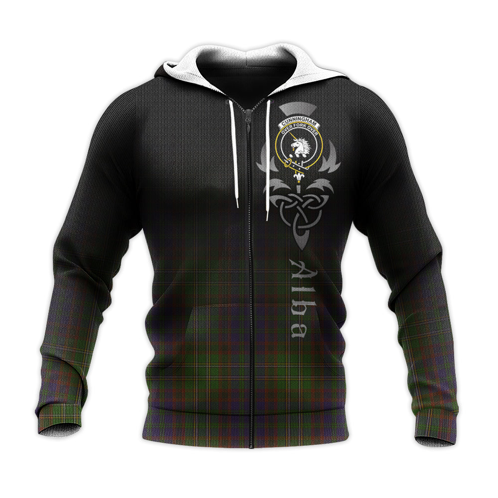 Cunningham Hunting Modern Tartan Hoodie - Alba Celtic Style