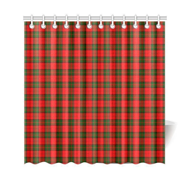 Dunbar Modern Tartan Shower Curtain