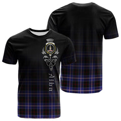 Dunlop Modern Tartan Crest T-shirt - Alba Celtic Style