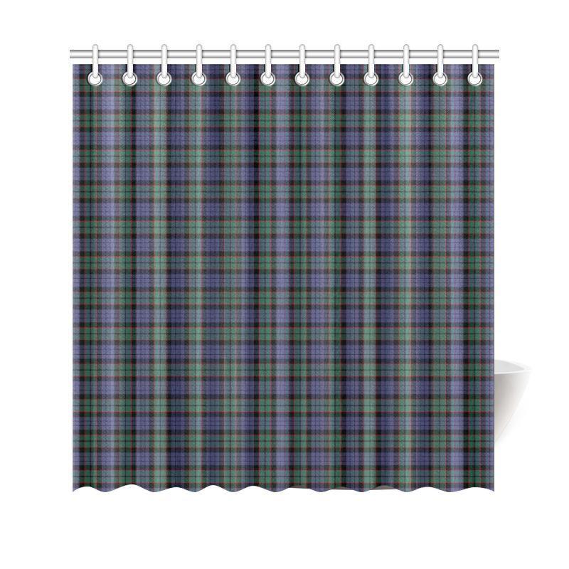 Fletcher Modern Tartan Shower Curtain
