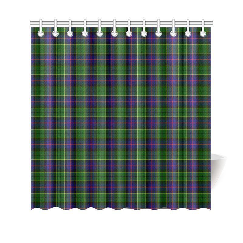 Forsyth Modern Tartan Shower Curtain