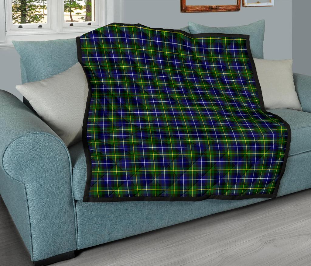 MacNeill of Barra Family Modern Tartan Quilt