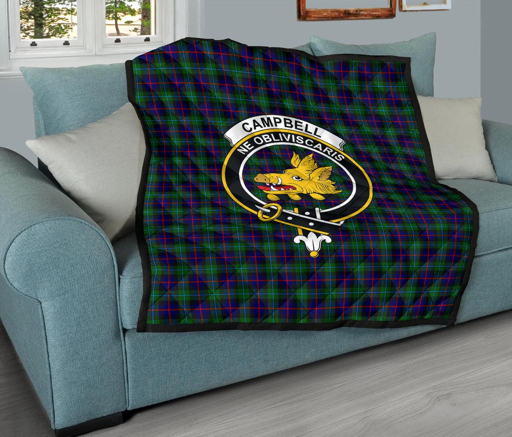 Campbell of Cawdor Family Modern Tartan Quilt