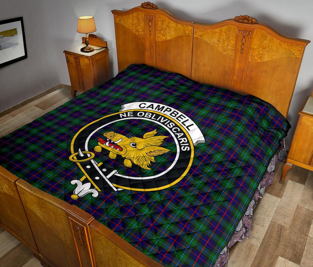 Campbell of Cawdor Family Modern Tartan Quilt