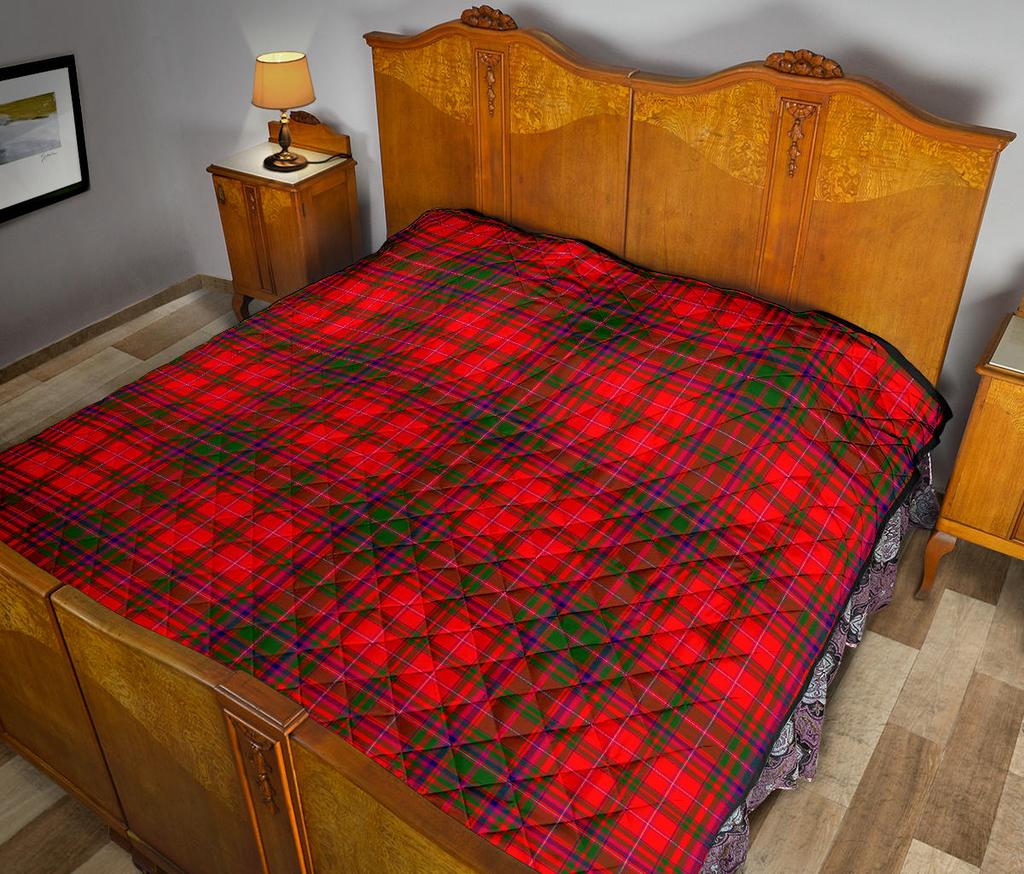 Macdougall Family Modern Tartan Quilt