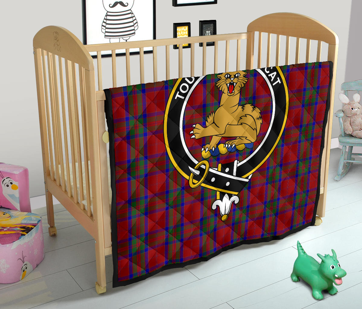 MacGillivray Tartan Crest Quilt - SP