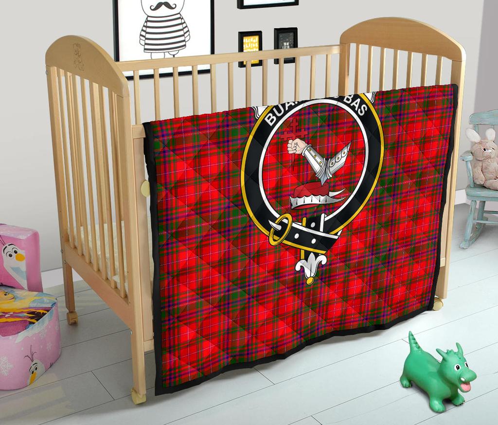 Macdougall Family Modern Tartan Quilt