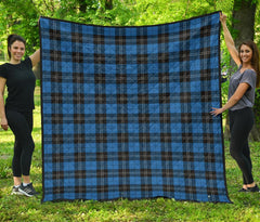 Ramsay Blue Ancient Tartan Quilt