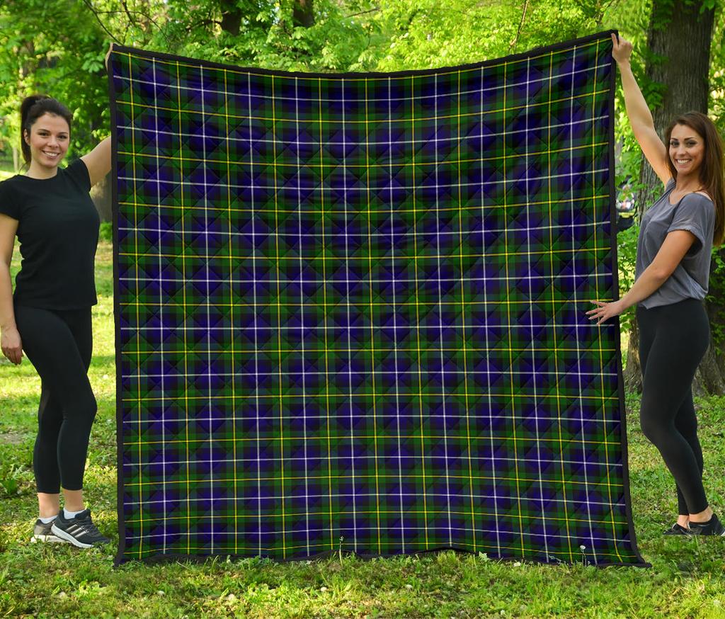 MacNeill of Barra Family Modern Tartan Quilt