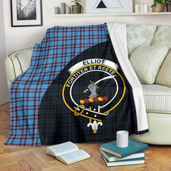 Elliot Ancient Tartan Crest Blanket - 3 Sizes