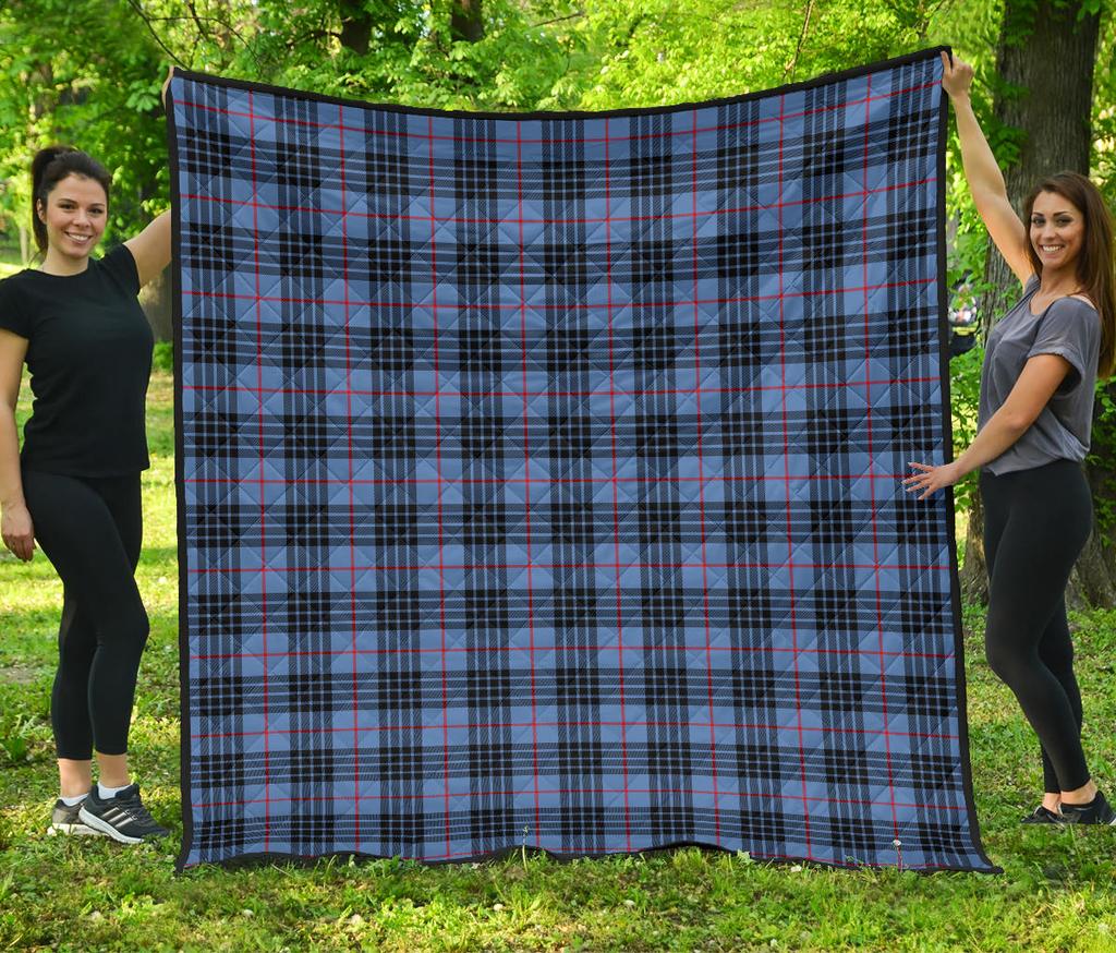 MacKay Blue Tartan Quilt