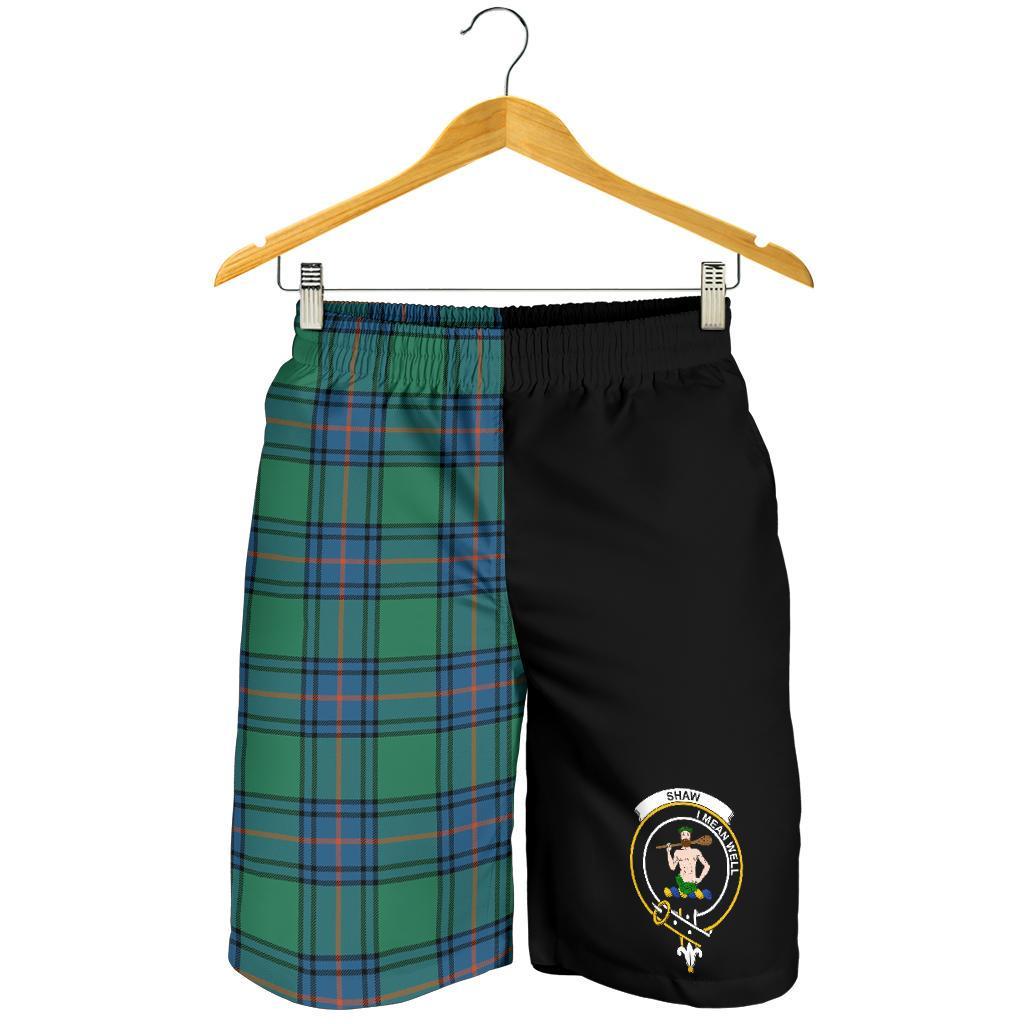 Shaw of Sauchie Tartan Crest Men's Short Haft Style