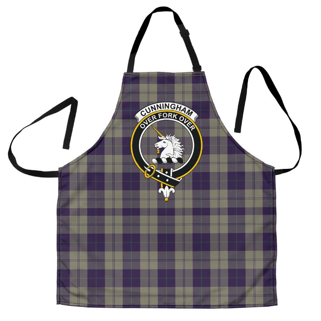 Cunningham Dress Blue Dancers Tartan Crest Apron