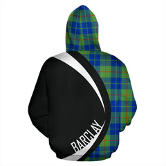 Barclay Hunting Ancient Tartan Crest Hoodie - Circle Style