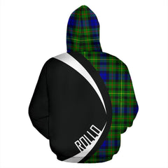 Rollo Modern Tartan Crest Hoodie - Circle Style