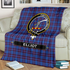 Elliot Tartan Crest Blanket - 3 Sizes