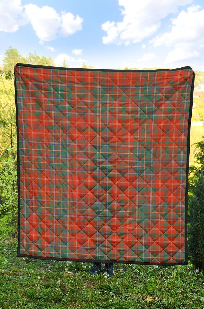 Macdougall Family Ancient Tartan Quilt