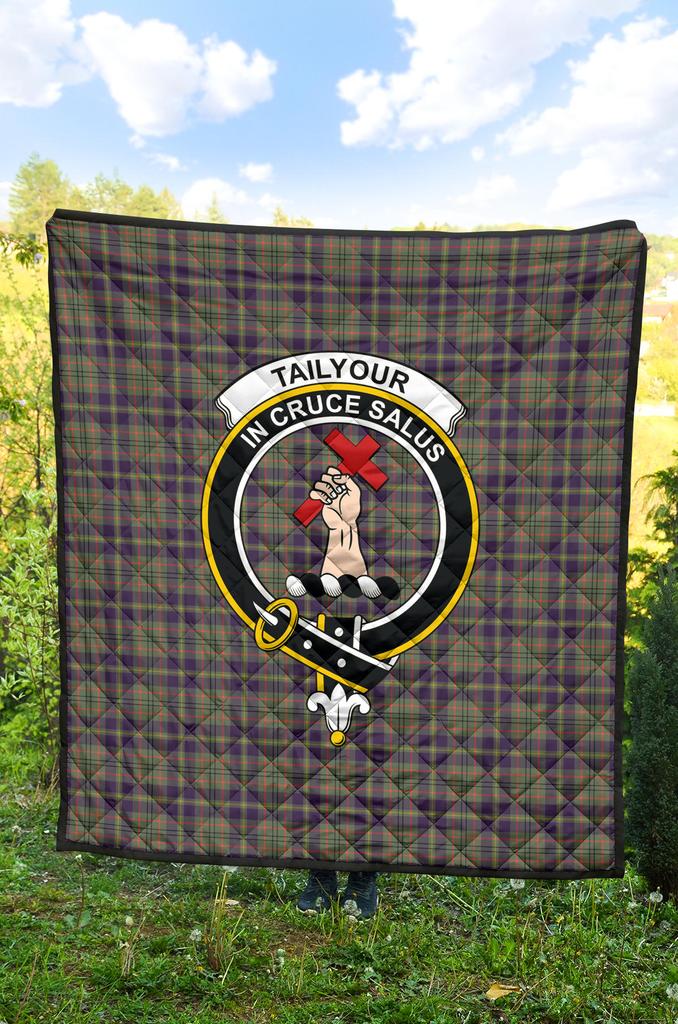 Taylor Weathered Tartan Quilt