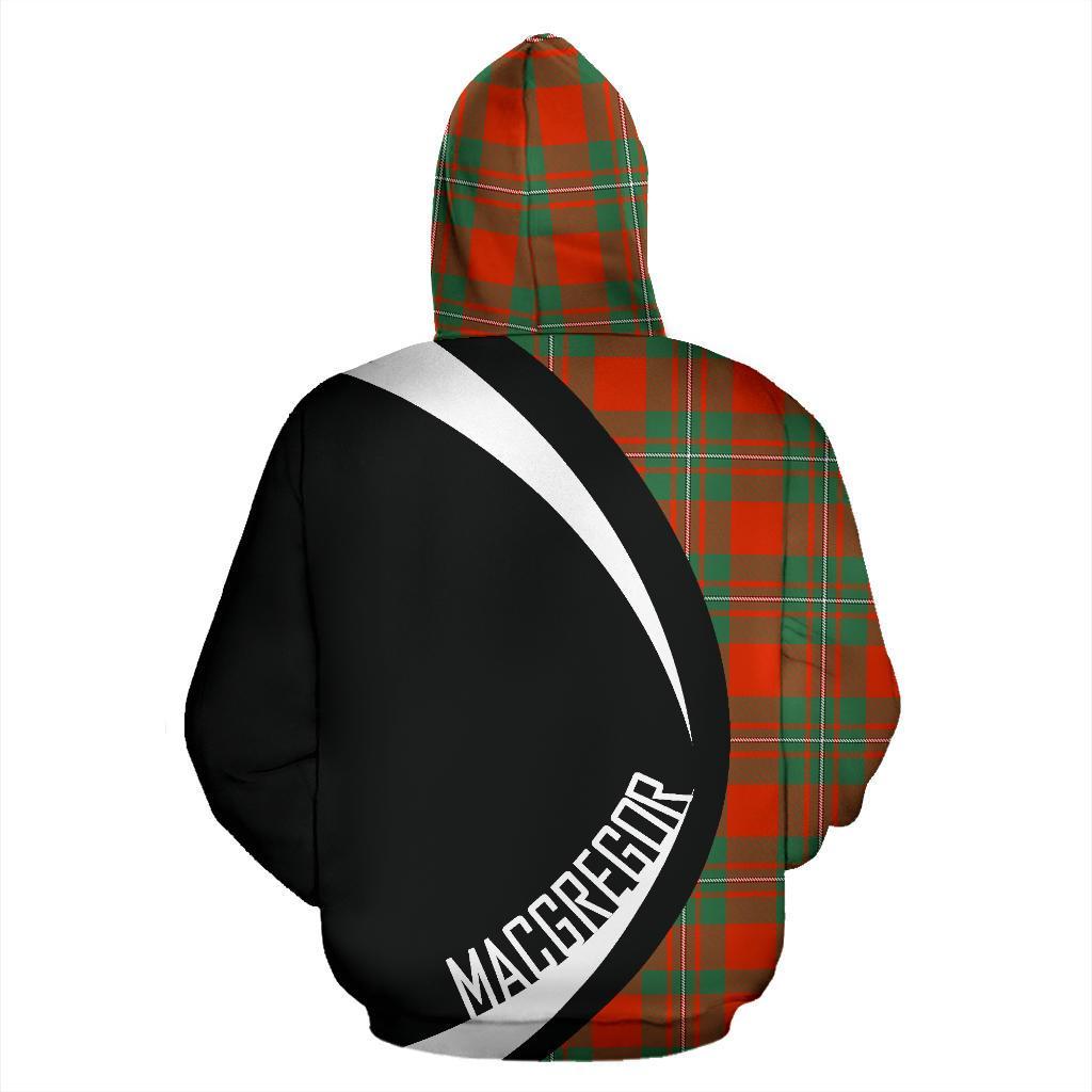 MacGregor Ancient Tartan Crest Hoodie - Circle Style