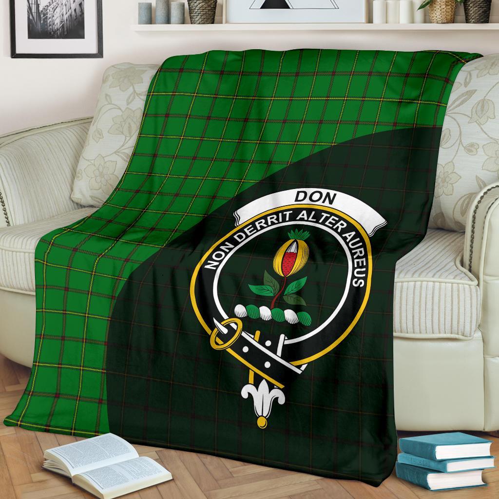 Don (Tribe-of-Mar) Tartan Crest Blanket Wave Style