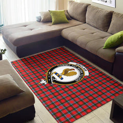 Sinclair Tartan Crest Area Rug