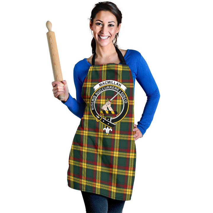 MacMillan Old Modern Tartan Crest Apron
