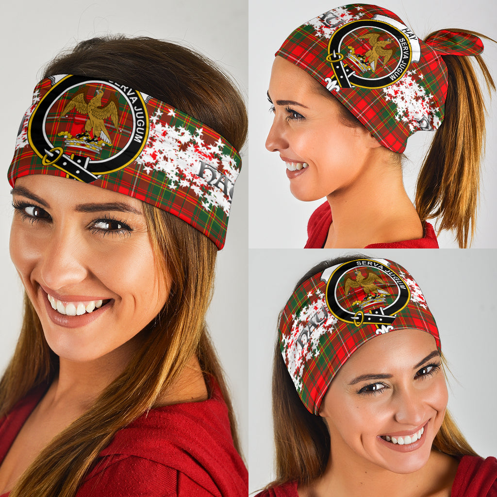 Hay Tartan Crest Bandana