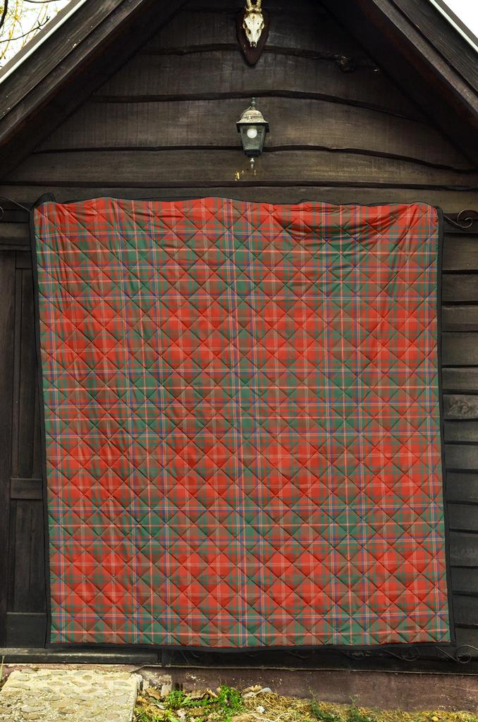 Macdougall Family Ancient Tartan Quilt