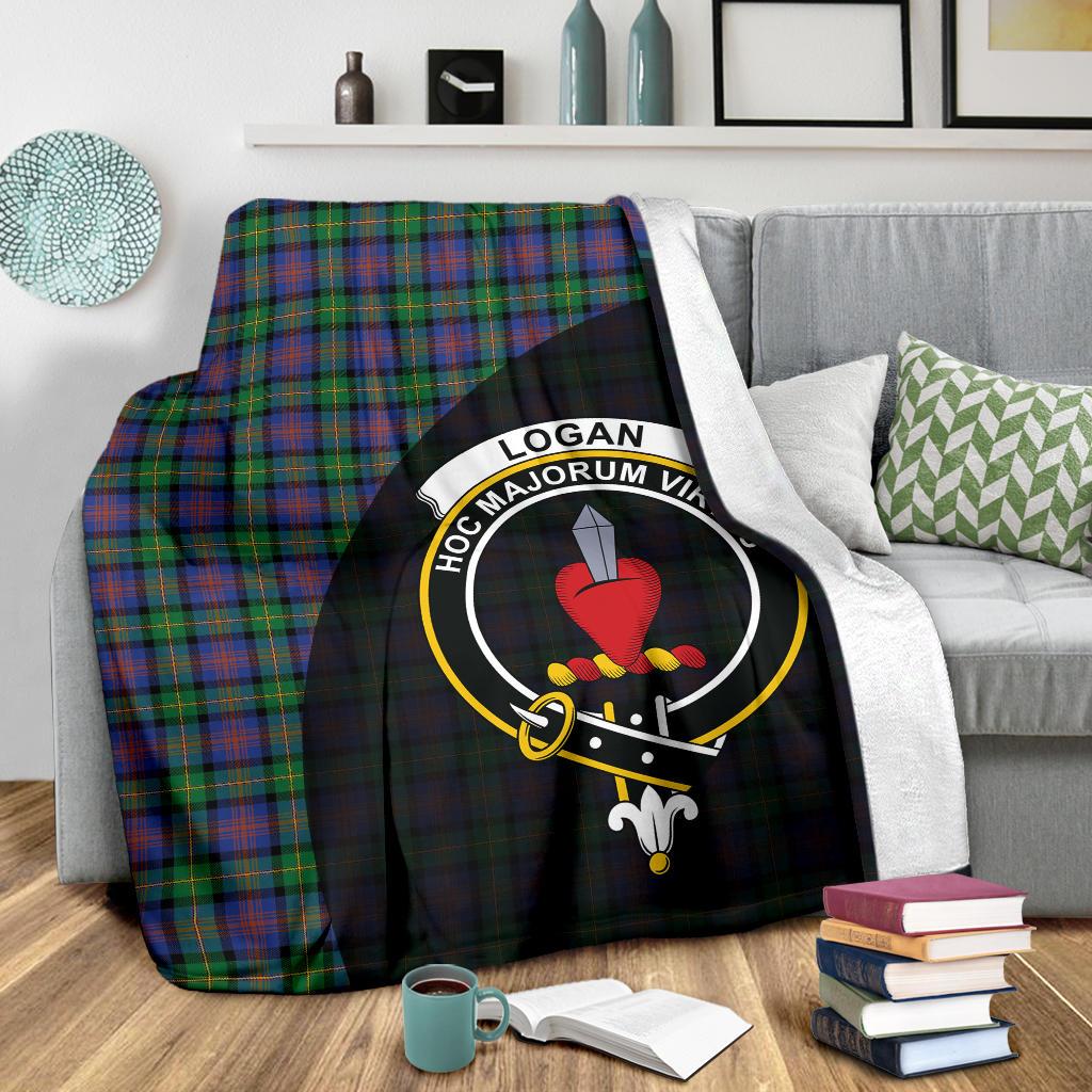 Logan Ancient Tartan Crest Blankets