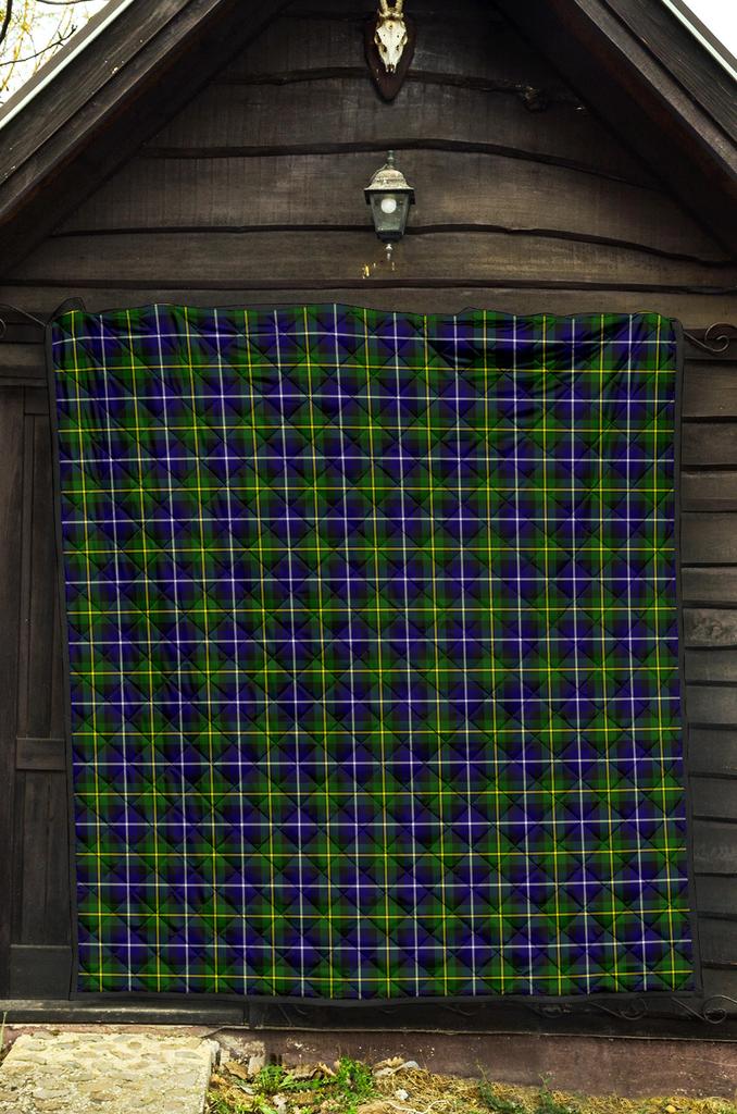MacNeill of Barra Family Modern Tartan Quilt
