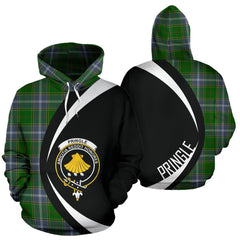 Pringle Tartan Crest Hoodie - Circle Style
