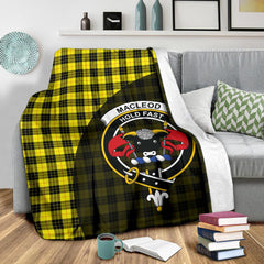 MacLeod of Lewis Family Modern Tartan Crest Blanket