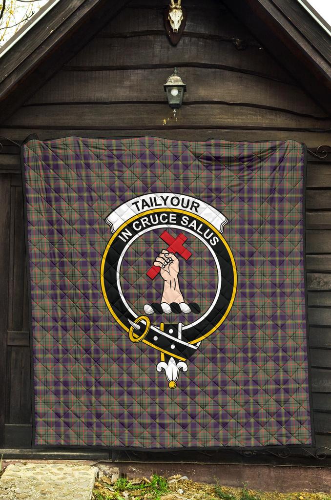 Taylor Weathered Tartan Quilt