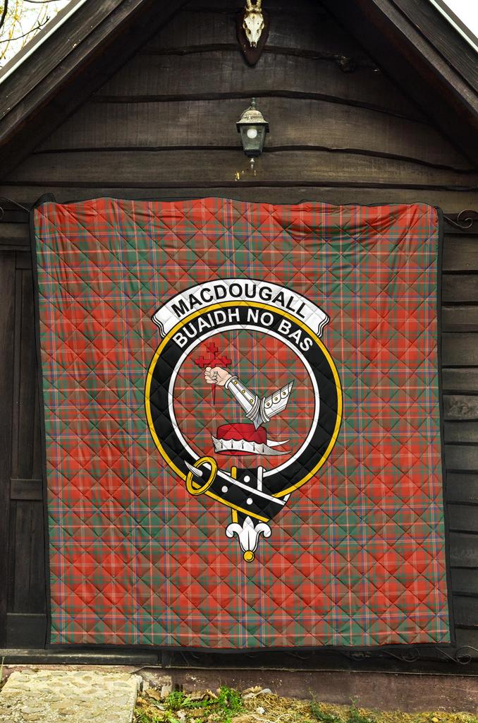 Macdougall Family Modern Tartan Quilt