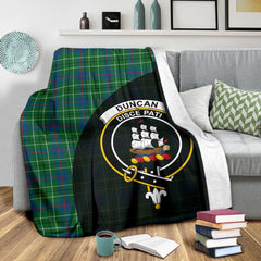 Duncan Ancient Tartan Crest Blanket - 3 Sizes