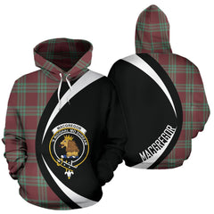 Macgregor Hunting Ancient Tartan Crest Hoodie - Circle Style
