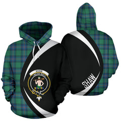 Shaw Ancient Tartan Crest Hoodie - Circle Style