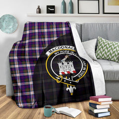 MacDonald Dress Modern Tartan Crest Blanket Wave Style